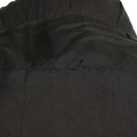 Rick Owens Leren jas in zwart