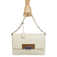 Anya Hindmarch Borsetta in Pelle in Crema