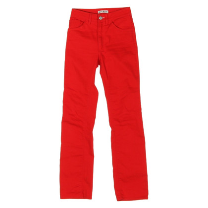 Acne Jeans in Red