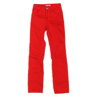 Acne Jeans in Rood