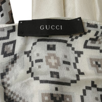 Gucci Zijden sjaal met patroon
