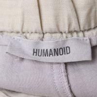 Humanoid trousers with cropped cut