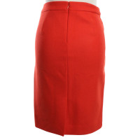 J. Crew Pencil skirt in red