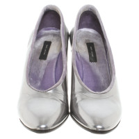 Marc Jacobs Pumps/Peeptoes Leather in Silvery