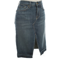 7 For All Mankind "Roxy" skirt in blue