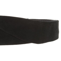 Club Monaco Ceinture en Cuir en Noir