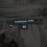 Patrizia Pepe Bruine mini jurk