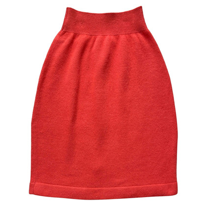 Brunello Cucinelli Skirt Cashmere in Orange