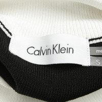 Calvin Klein Top in Schwarz/Weiß