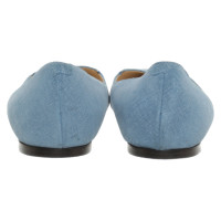 Jimmy Choo Slippers/Ballerinas Leather in Blue