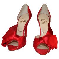 Christian Louboutin Pumps/Peeptoes in Rot