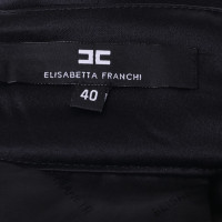 Elisabetta Franchi Jupe plissée en noir