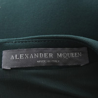 Alexander McQueen Jurk in donkergroen