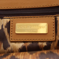 Dolce & Gabbana Handtas in cognac