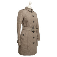 Burberry Quilted Coat in Khaki