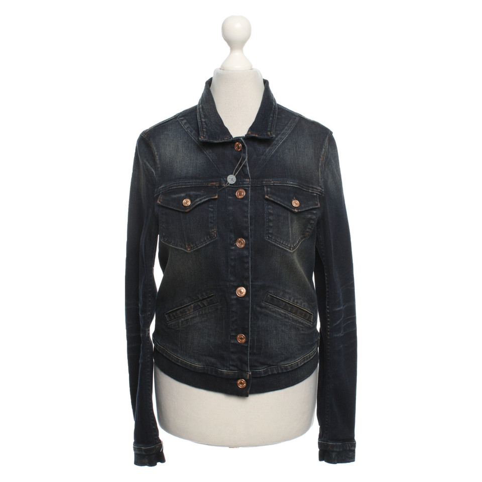 7 For All Mankind Jacke/Mantel in Blau