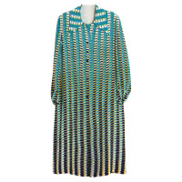 Nina Ricci Robe en Soie en Turquoise