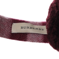 Burberry Ear warmer en bourgogne