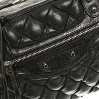 Balenciaga Shopper Leather in Black