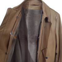 Fendi Jacket/Coat Leather in Beige
