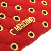Moschino Sac à main/Portefeuille en Rouge