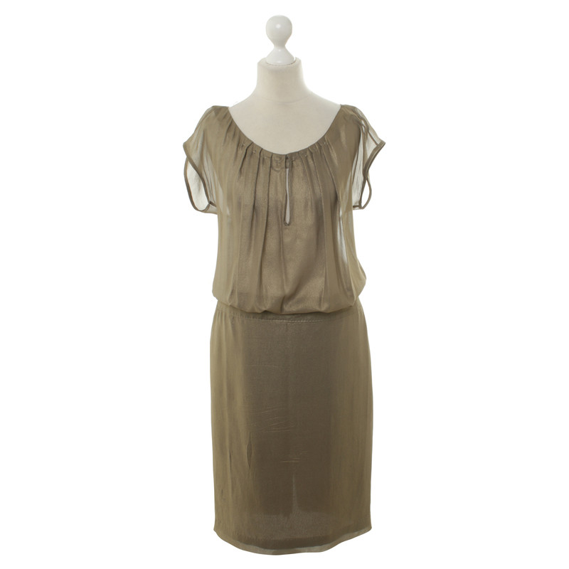 Hugo Boss Dress in olive with coating