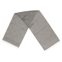 Valentino Garavani Schal/Tuch aus Wolle in Grau