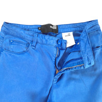 Moschino Love Gentian blue summer trousers