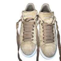 Alexander McQueen Sneakers Suède in Beige