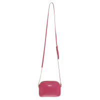 Furla Sac à main en cuir rose