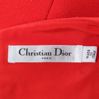 Christian Dior Jurk in rood