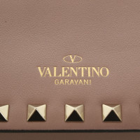 Valentino Garavani Umhängetasche aus Leder in Taupe