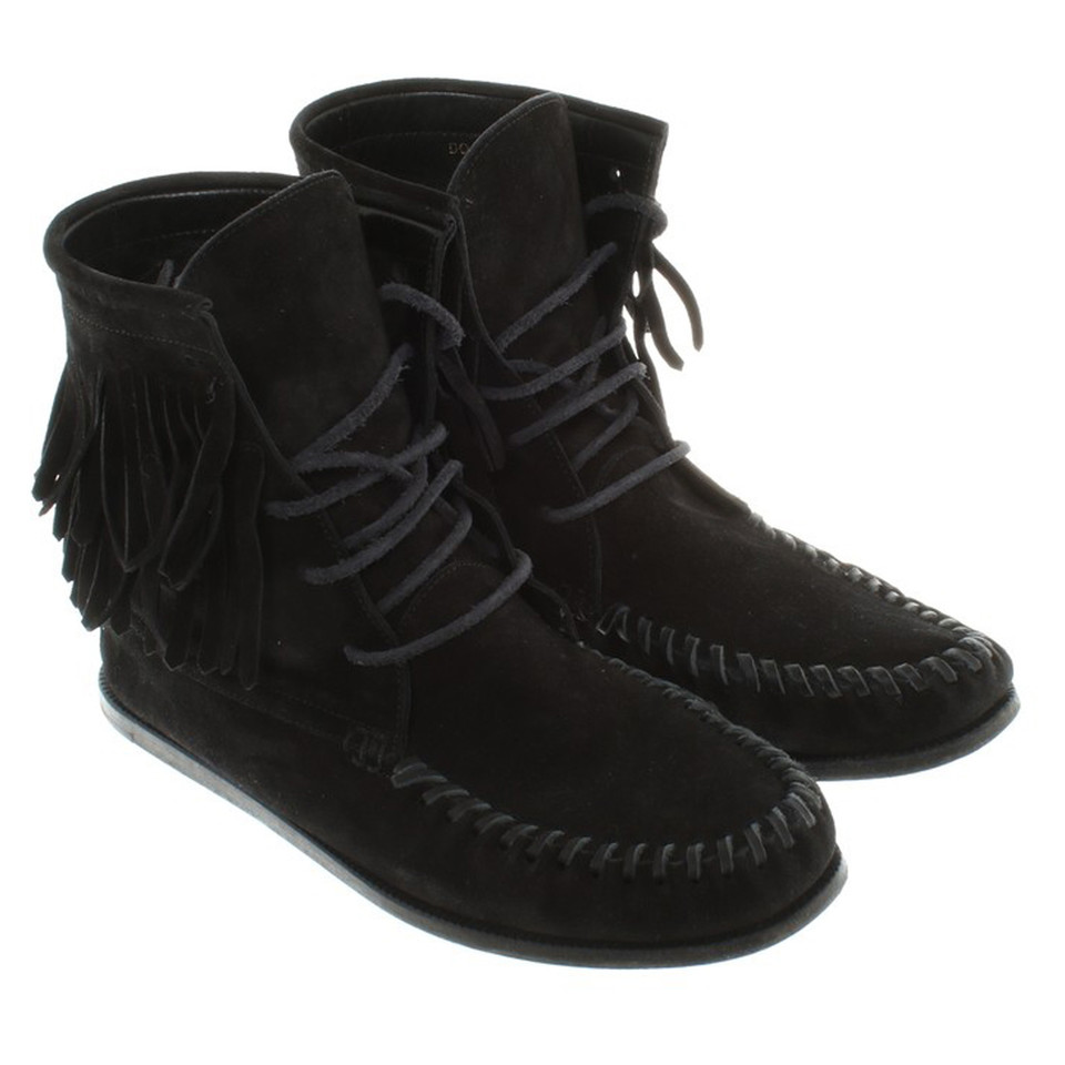 Yves Saint Laurent Boots in zwart