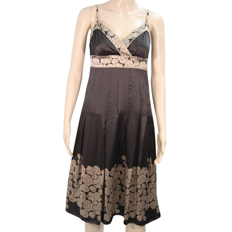 Ted Baker Silk dress in brown - Buy Second hand Ted Baker Silk dress in ...