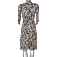 Diane Von Furstenberg Seidenkleid mit Muster