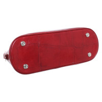 Mulberry Handtasche aus Leder in Rot