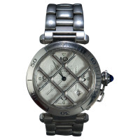 Cartier Horloge Staal in Grijs