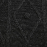 Moschino Kurzarm-Pullover in Grau