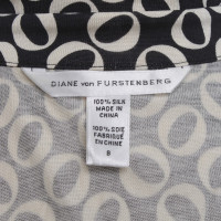 Diane Von Furstenberg Wickel-Shirt mit Muster