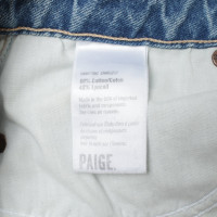 Paige Jeans Jupe en jean en bleu
