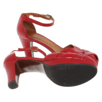Chie Mihara Pumps/Peeptoes Leather in Red