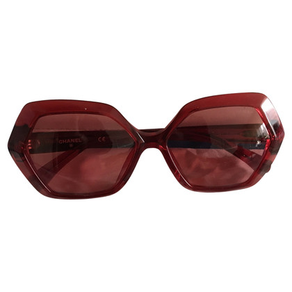 Chanel Brille in Rot