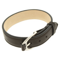 Longchamp Leather bracelet in black