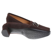 Tod's Suede loafers in bruin