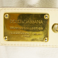 Dolce & Gabbana Handtas in beige