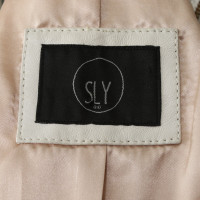 Sly 010 Leather jacket in cream