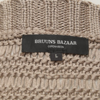 Bruuns Bazaar Strick aus Baumwolle in Beige
