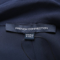 French Connection Vestito in Viscosa in Blu