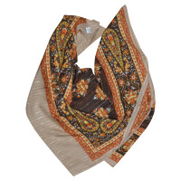 Céline silk scarf with pattern