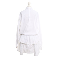 N°21 Robe chemise en blanc